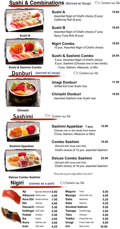 Crazy Sushi Rocklin Menu, Appetizer, Sushi & Sake, Restaurant Menu