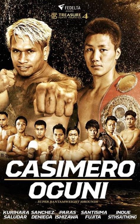 Treasure Boxing 4: John Riel Casimero vs Yukinori Oguni Live Stream on FITE