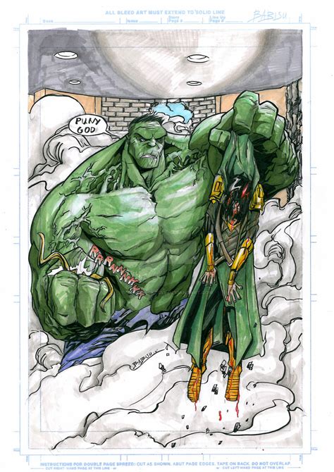 Hulk vs. Loki by JakeMackessy on DeviantArt