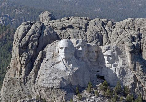 Aerial view of Mount Rushmore, Black Hills of South Dakota - Thru Our ...