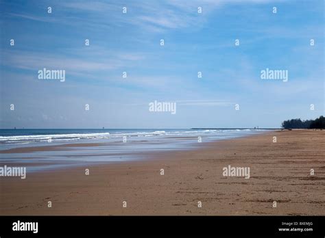 Pantai Muara beach, Muara, Brunei Darussalam, Asia Stock Photo - Alamy