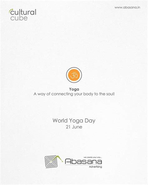 World Yoga Day Celebration Advertisement