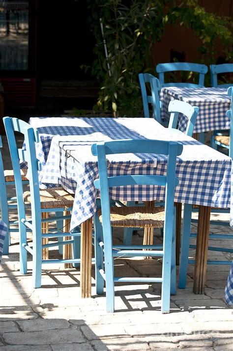 Traditional Greek tavern chairs and tables by Aleksandar Mijatovic | Chair photography, Outdoor ...