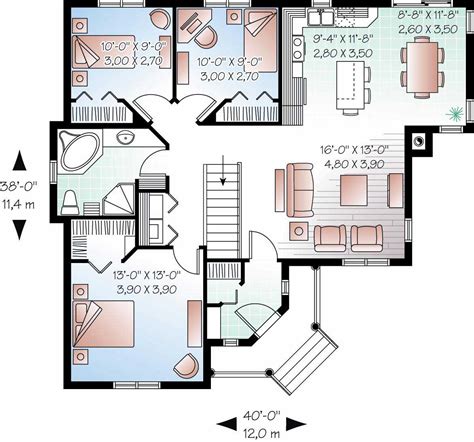 Small Country House Plans - Home Design 3133