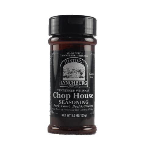 Historic Lynchburg Tennessee Whiskey Chop House Seasoning, 5.5 oz - Fry ...