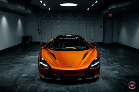 Magnetic Exotic: Orange McLaren 720S with Vertical Doors — CARiD.com ...