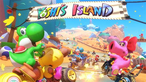 Mario Kart 8 Deluxe (Switch) receberá pista Yoshi's Island e Birdo como ...