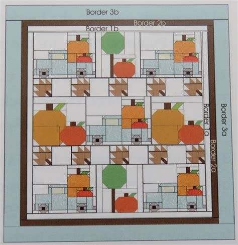 Vintage Fall Quilt Pattern by Erica Made