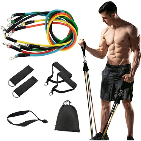 Multi-Function Tension Rope Fitness Pedal Exerciser Rope Pull Bands ...