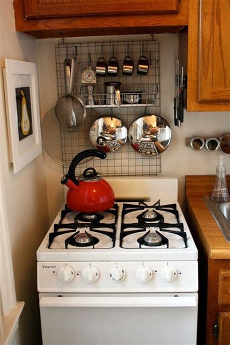 50 Best Camper Storage Hacks Ideas For Travel Trailers (21 | Small apartment kitchen, Small ...