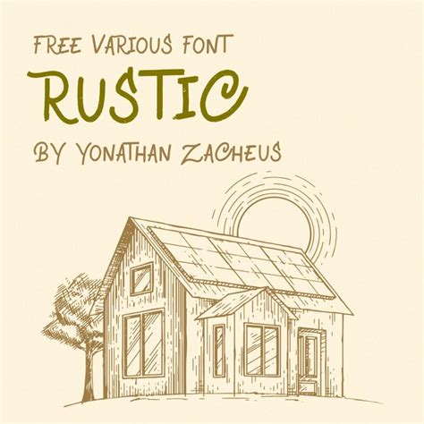 Free Rustic Wedding Font