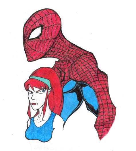 Spiderman and Mary Jane by HappyEmoChildPSN on DeviantArt