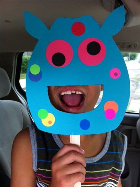 Monster mask | Monster crafts, Storytime crafts, Monster craft