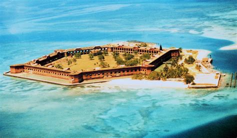 line0001 | Aerial view of Fort Jefferson. Florida, Fort Jeff… | Flickr