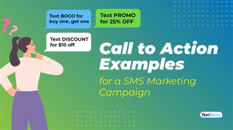 Call to Action (CTA) Examples for a SMS Marketing Campaign