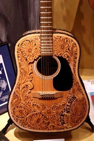 Rickey Nelsons leather wrapped Martin Guitar... | Famous Guitars of the Famous Owners ...