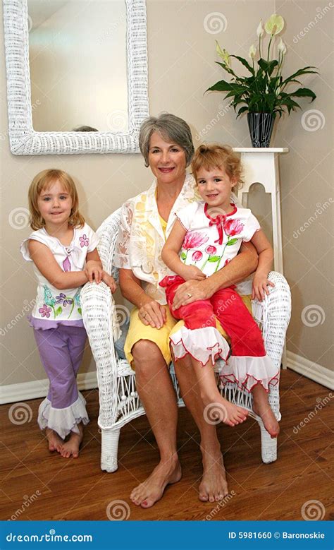 Grandmother And Grandchildren Stock Photo - Image: 5981660