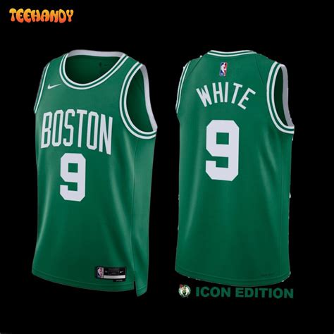 Boston Celtics Derrick White 2022-23 Green Icon Edition Jersey