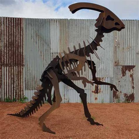 Parasaurolophus Dinosaur Sculpture Large – Austech Illusions