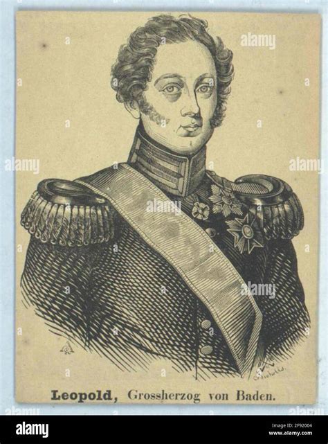 Leopold, Grand Duke of Baden Stock Photo - Alamy