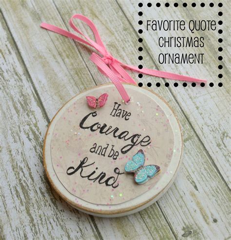 Favorite Quote Christmas Ornament | Christmas ornaments, Ornaments ...