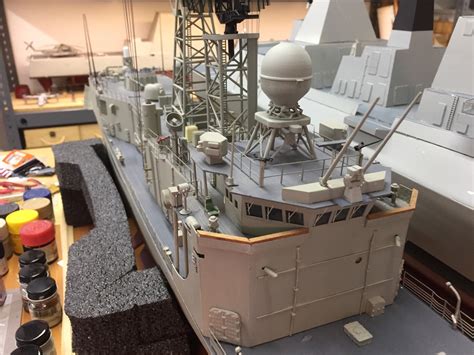 Homeport Model Ships: U.S. Navy Oliver Hazard Perry-class frigate