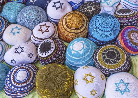 Colorful Crochet Yarmulke - Amelia's Crochet