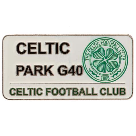 Celtic FC Street Sign Badge | Taylors Merchandise