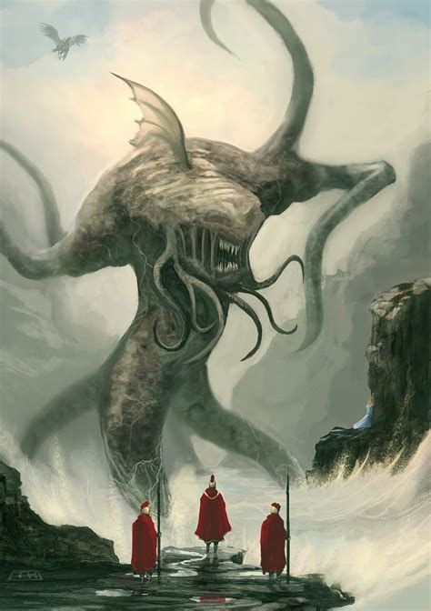 The Art of TJ Wright: The Kraken