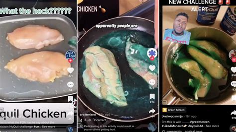 What is NyQuil chicken? The TikTok challenge the FDA warns against is totally fake. | Mashable