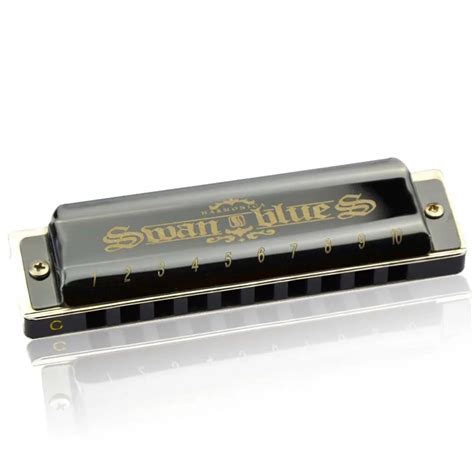 Swan Diatonic Harmonica 10 Holes 20 Tones Swan Blues Harp Mouth Organs ...