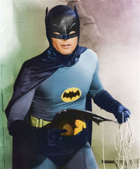 Adam West 'Batman' prop 'Batarang' from Batman.