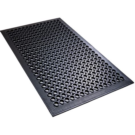 Anti Fatigue Rubber Floor Mats Restaurant Kitchen Drainage Mat Door ...