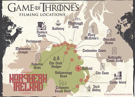 3-5 Day "Game Of Thrones Locations" Ireland Itinerary - Follow Me Away