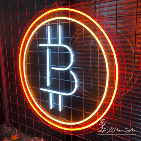 Bitcoin LED Neon Sign Custom Neon Sign Wall art Decorazione | Etsy