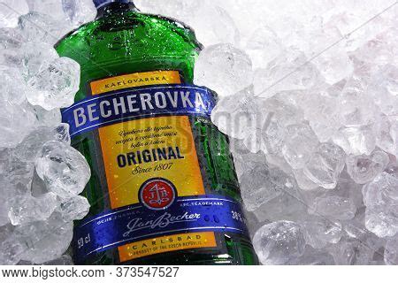 Bottle Becherovka Image & Photo (Free Trial) | Bigstock