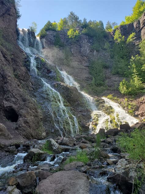 Michigan's Tallest Waterfall - Douglass Houghton Falls