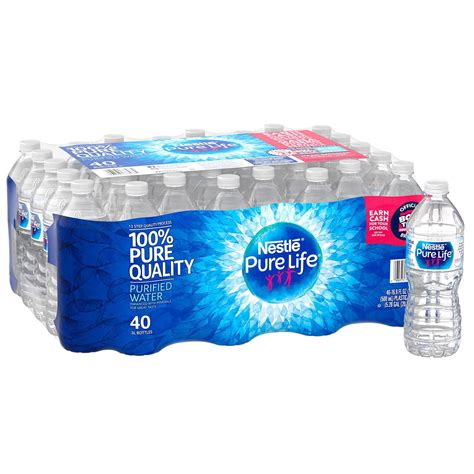 Buy Nestle Pure Life Purified Water 16.9oz 40pk Online at Lowest Price in Ubuy Nepal. 315825733