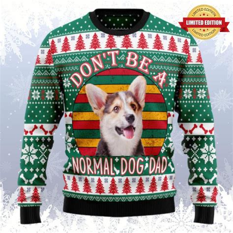 Welsh Corgi Dog Dad Ugly Sweaters For Men Women - RugControl