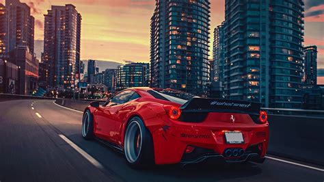 2560x1440 Ferrari 458 City 4k 1440P Resolution ,HD 4k Wallpapers,Images,Backgrounds,Photos and ...