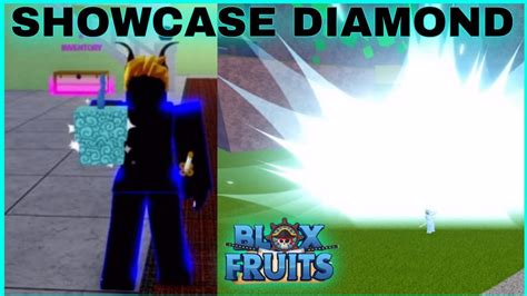 Kira Kira No Mi Diamond Showcase Diamond Fruit In Blox Fruits - YouTube