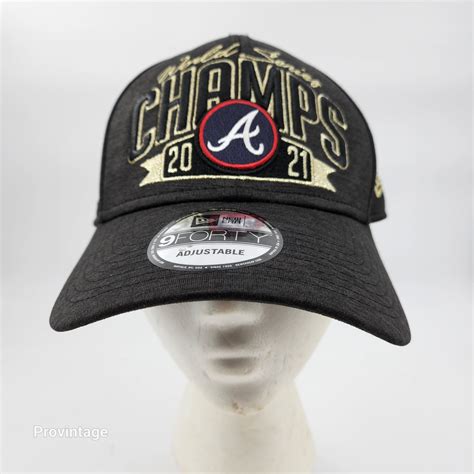 Atlanta Braves 2021 World Series Champs Locker Room Knit Hat Baseball ...