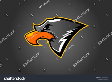 Hawk Mascot Logo Vector Eps Stock Vector (Royalty Free) 1626562153 ...