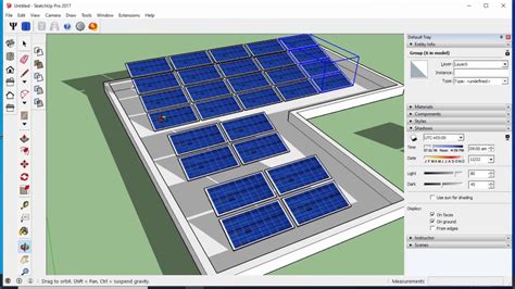 Solar Panel Layout Tutorial Video 02 for Beginners Using SketchUp - YouTube