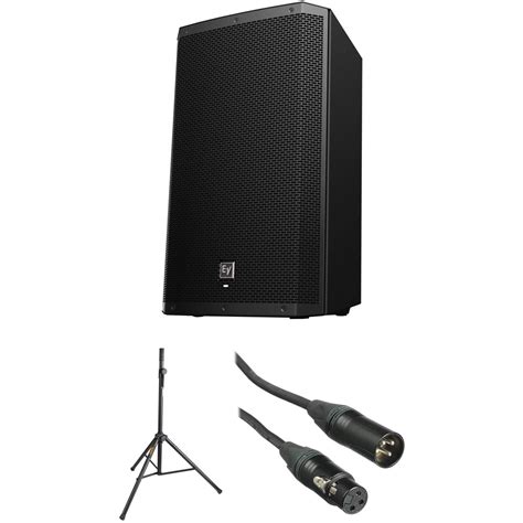 Electro-Voice EV ZLX15P 15" Speaker with Stand and Cable