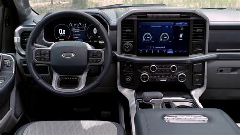 All-new Ford F-150 Limited interior design B-roll - YouTube