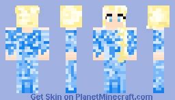 Queen Elsa Minecraft Skin