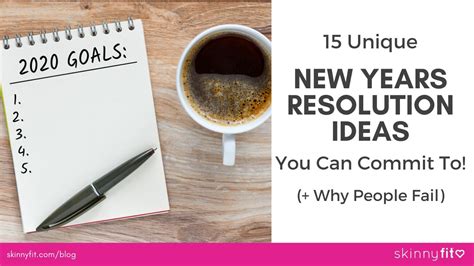 15 Unique New Years Resolution Ideas You Can Commit To! (+Why People Fail)