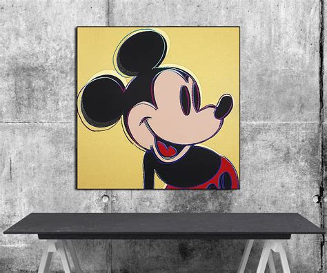 Mickey Mouse Art Print Mickey Mouse Art Wall Decor Wall | Etsy