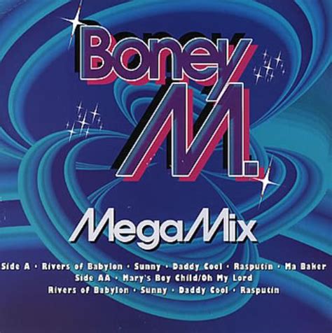 Boney M MegaMix UK 12" vinyl single (12 inch record / Maxi-single) (170909)